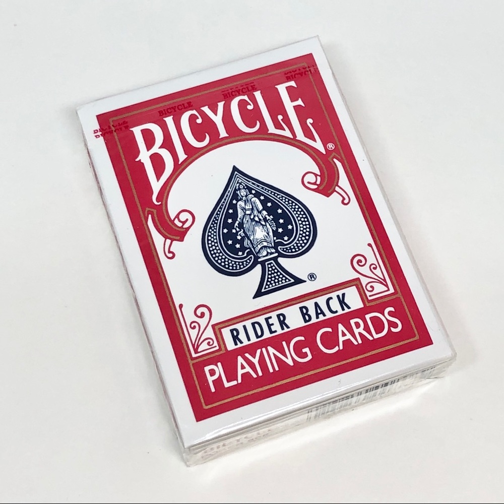 Bicycle Playing Cards - Rider Back, Red or Blue